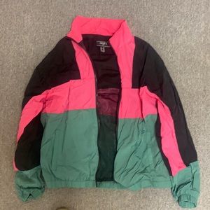 Retro windbreaker